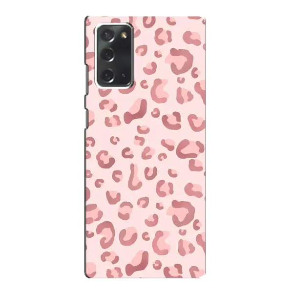 Чохол з принтом «Рожевий леопард» для Samsung Galaxy Note 20