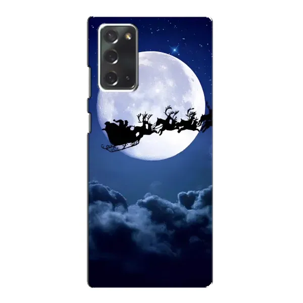 Чехол с принтом «Санта - луна» для Samsung Galaxy Note 20 Чехол с принтом «Санта - луна» для Samsung Galaxy Note 20