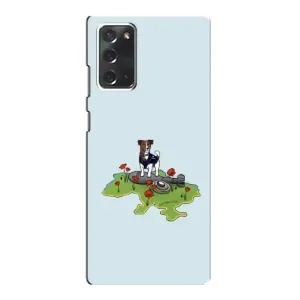 Чехлы с картинкой собаки Патрон для Samsung Galaxy Note 20 (AlphaPrint) (Сапер Пес)