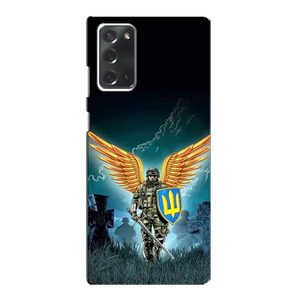 Чехол с принтом «Солдат ЗСУ» для Samsung Galaxy Note 20