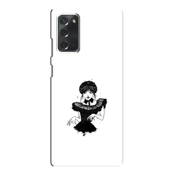 Чехол с принтом «танец Уэнздей» для Samsung Galaxy Note 20 Чехол с принтом «танец Уэнздей» для Samsung Galaxy Note 20