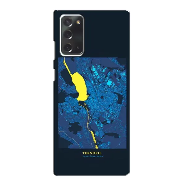 Чехол с принтом «Тернополь» для Samsung Galaxy Note 20
