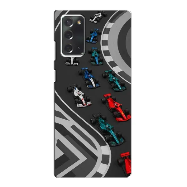 Чехол с принтом «Трасса Ф1» для Samsung Galaxy Note 20