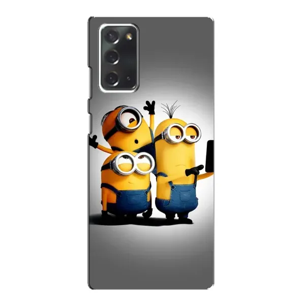 Чехол с принтом «Три миньона» для Samsung Galaxy Note 20