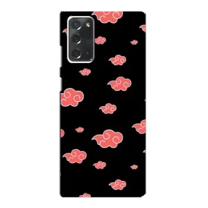 Чехлы Персонажи Аниме Наруто для Samsung Galaxy Note 20 (AlphaPrint) (Тучки Аниме)