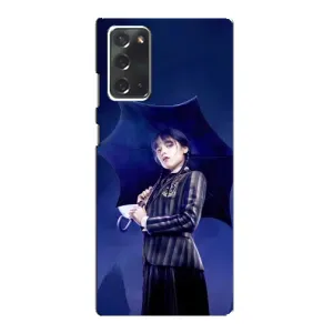 Силиконовый чехол с картинкой для Samsung Galaxy Note 20 (Венсдей)
