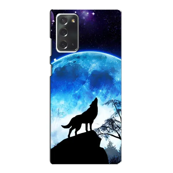 Чехол с принтом «Волк на луну» для Samsung Galaxy Note 20