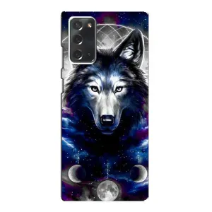 Защитные чехлы для Самсунг Галакси Нот 20 (AlphaPrint) (ХИТ продаж) ВОЛК (Волк)