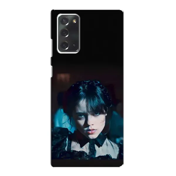 Чехол с принтом «взгляд Уэнздей» для Samsung Galaxy Note 20 Чехол с принтом «взгляд Уэнздей» для Samsung Galaxy Note 20