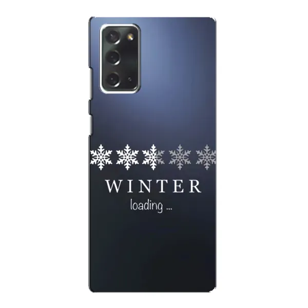 Чехол с принтом «Winter loading» для Samsung Galaxy Note 20