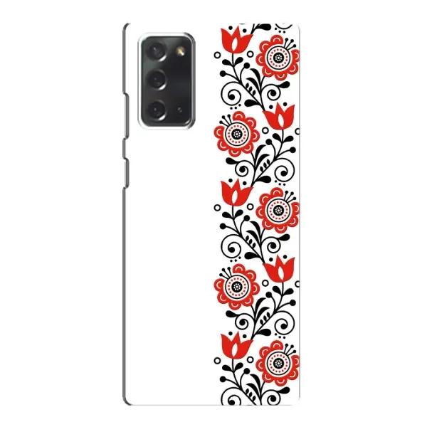 Чохол з принтом «Яскрава вишиванка» для Samsung Galaxy Note 20