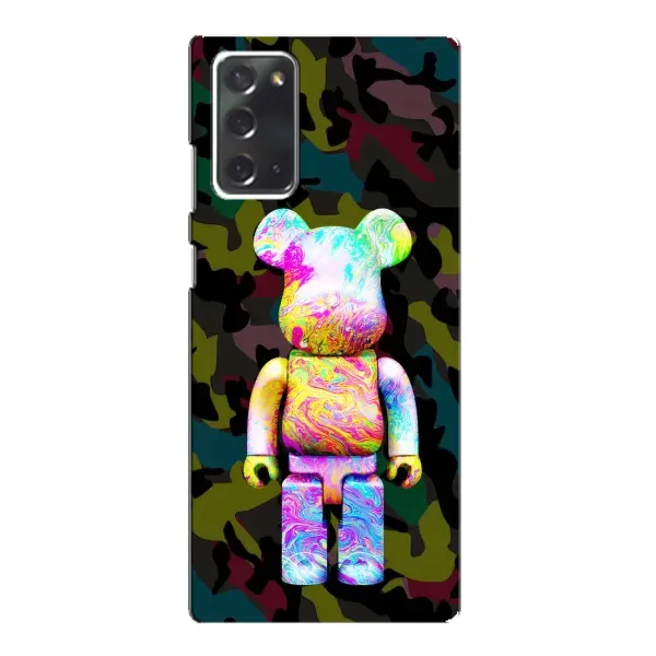 Чехол с принтом «Яркий Bearbrick» для Samsung Galaxy Note 20