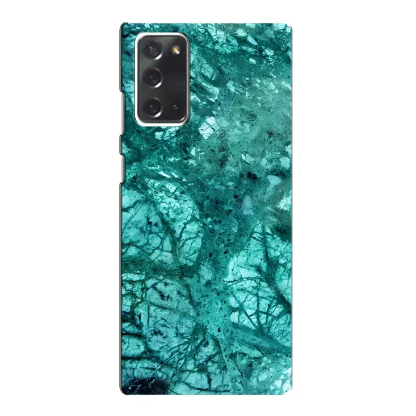 Чохол з принтом «Зелений мрамор» для Samsung Galaxy Note 20