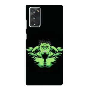 Чехлы с героями Марвел Samsung Galaxy Note 20 (VPrint) (Зелёный Халк)