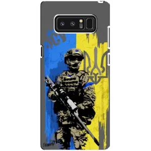 Чехлы с картинкой ЗСУ для samsung Galaxy Note 8 (AlphaPrint) (АРТ солдат)
