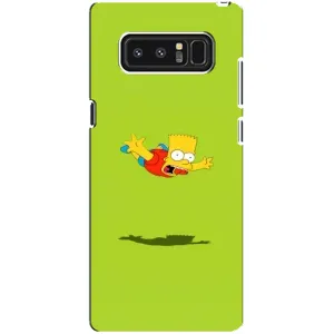 Чjхол з Сімпсонами для samsung Galaxy Note 8 (VPrint) (Барт Сімпсон)