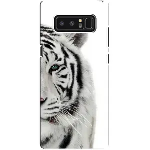 Чохли з картинкою животних samsung Galaxy Note 8 (Білий Тигр)