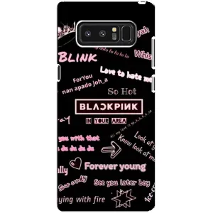 Чохол з музикальним гуртом для samsung Galaxy Note 8 (BLACKPINK)