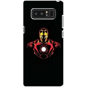 Чохли з героями Марвел samsung Galaxy Note 8 (VPrint) (Залізна людина)