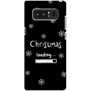 Різдвяні, Святкові Чохли для Самсунг Ноут 8, N950 (Christmas loading)