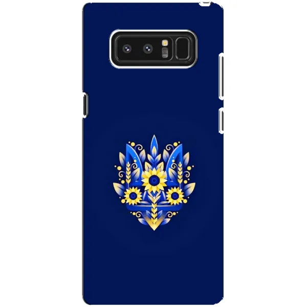 Чохол з принтом «Квітковий Герб» для Samsung Galaxy Note 8 (N950)