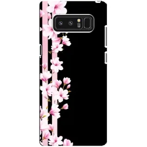 Чохол для Самсунг Ноут 8, N950 - з принтом (Дизайнерські) (AlphaPrint) (Квіточки)