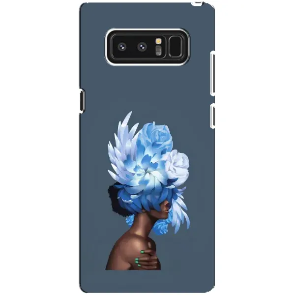 Чохол з принтом «Квіти на голові» для Samsung Galaxy Note 8 (N950)
