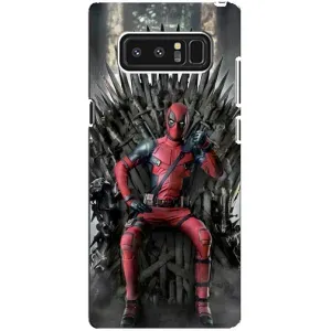 Чохли Фільми для Самсунг Ноут 8, N950 (VPrint) (Дедпул на троні)