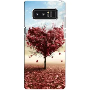Чехлы для любимой на Самсунг Ноут 8, N950 (VPrint) (Дерево серце)