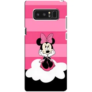 Міккі Маус чохол для samsung Galaxy Note 8 (AlphaPrint - Мультяшні) (Дівчинка Maus)