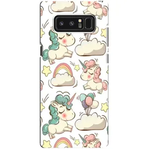 Чохол для Самсунг Ноут 8, N950 - (Єдинорожки - Новинки) (AlphaPrint) (Єдиноріжки)