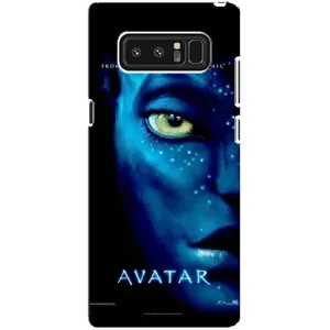 Чохли з фільму АВАТАР для samsung Galaxy Note 8 (AlphaPrint) (око Аватара)