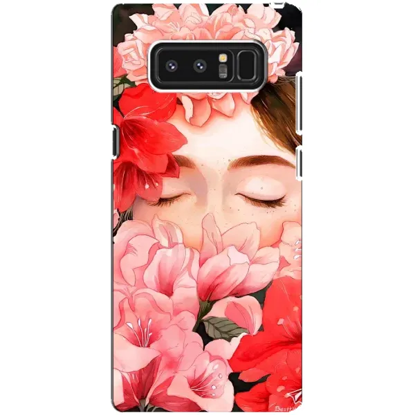 Чохол з принтом «Очі в квітах» для Samsung Galaxy Note 8 (N950)