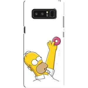 Чjхол з Сімпсонами для samsung Galaxy Note 8 (VPrint) (Гомер з пончиком)
