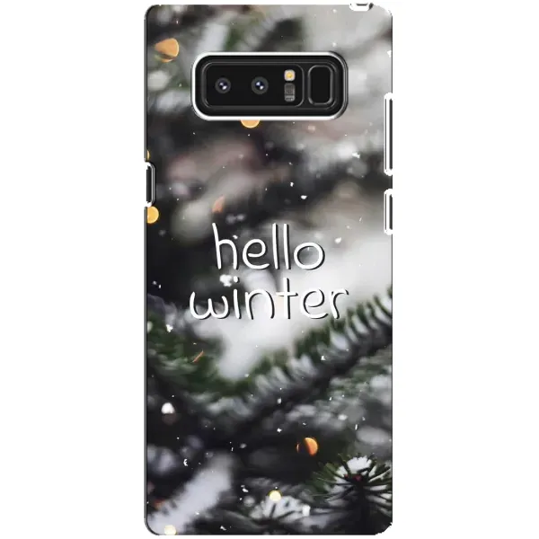 Чехол с принтом «Hello winter» для Samsung Galaxy Note 8 (N950) Чехол с принтом «Hello winter» для Samsung Galaxy Note 8 (N950)