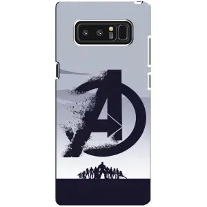 Чохли з героями Марвел samsung Galaxy Note 8 (VPrint) (Команда А)
