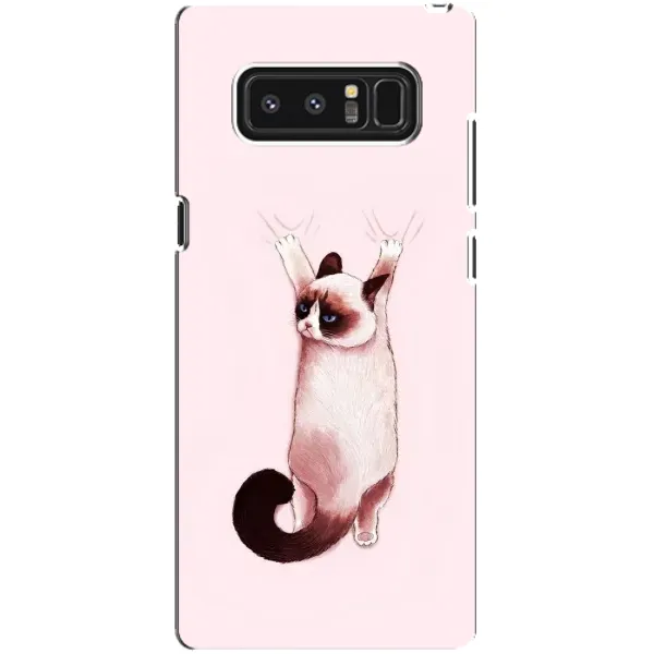 Чохол з принтом «Котик падає» для Samsung Galaxy Note 8 (N950)