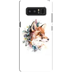 Чохли з картинкою Лисичка для samsung Galaxy Note 8 (VPrint) (Лиса в квітах)