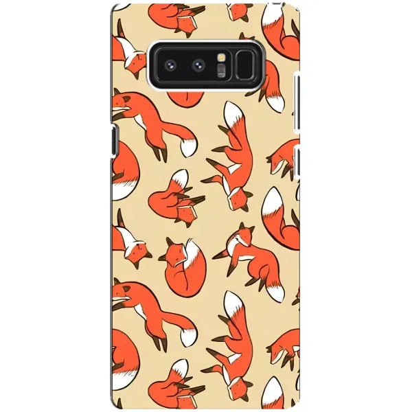 Чохол з принтом «Лисички» для Samsung Galaxy Note 8 (N950)