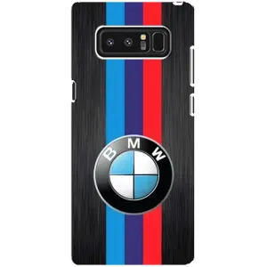 Чохол для Самсунг Ноут 8, N950 - з принтом БМВ (AlphaPrint) (Лого BMW)