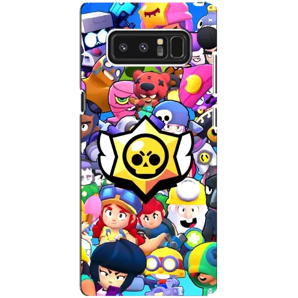 Чохол з принтом «Лого Brawl Stars» для Samsung Galaxy Note 8 (N950)