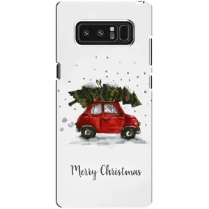 Різдвяні, Святкові Чохли для Самсунг Ноут 8, N950 (Авто з ялинкою)
