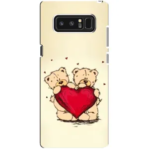 Чехлы для любимой на Самсунг Ноут 8, N950 (VPrint) (Медвежата)