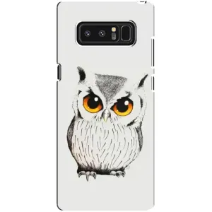 Чохол з пташками на samsung Galaxy Note 8 (VPrint) (Мила Сова)