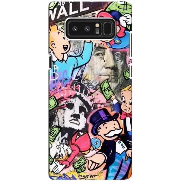 Чохол з принтом «Monopoly man» для Samsung Galaxy Note 8 (N950)