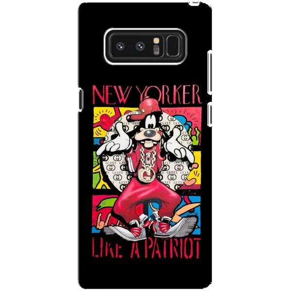 Чехол с принтом «Мультяшный Волк» для Samsung Galaxy Note 8 (N950)