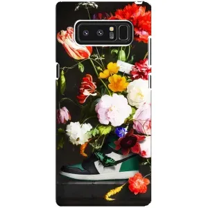 Бренднові Чохли для samsung Galaxy Note 8 - (PREMIUMPrint) (Nike цветы)