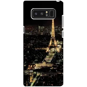 Чохол Ейфелева Вежа samsung Galaxy Note 8 - (AlphaPrint) (Нічний Париж)