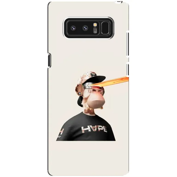 Чохол з принтом «мавпа NFT в окулярах» для Samsung Galaxy Note 8 (N950)
