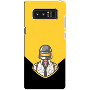 Чеjхол PUBG для Самсунг Ноут 8, N950 (AlphaPrint) (Пабг в шоломі)